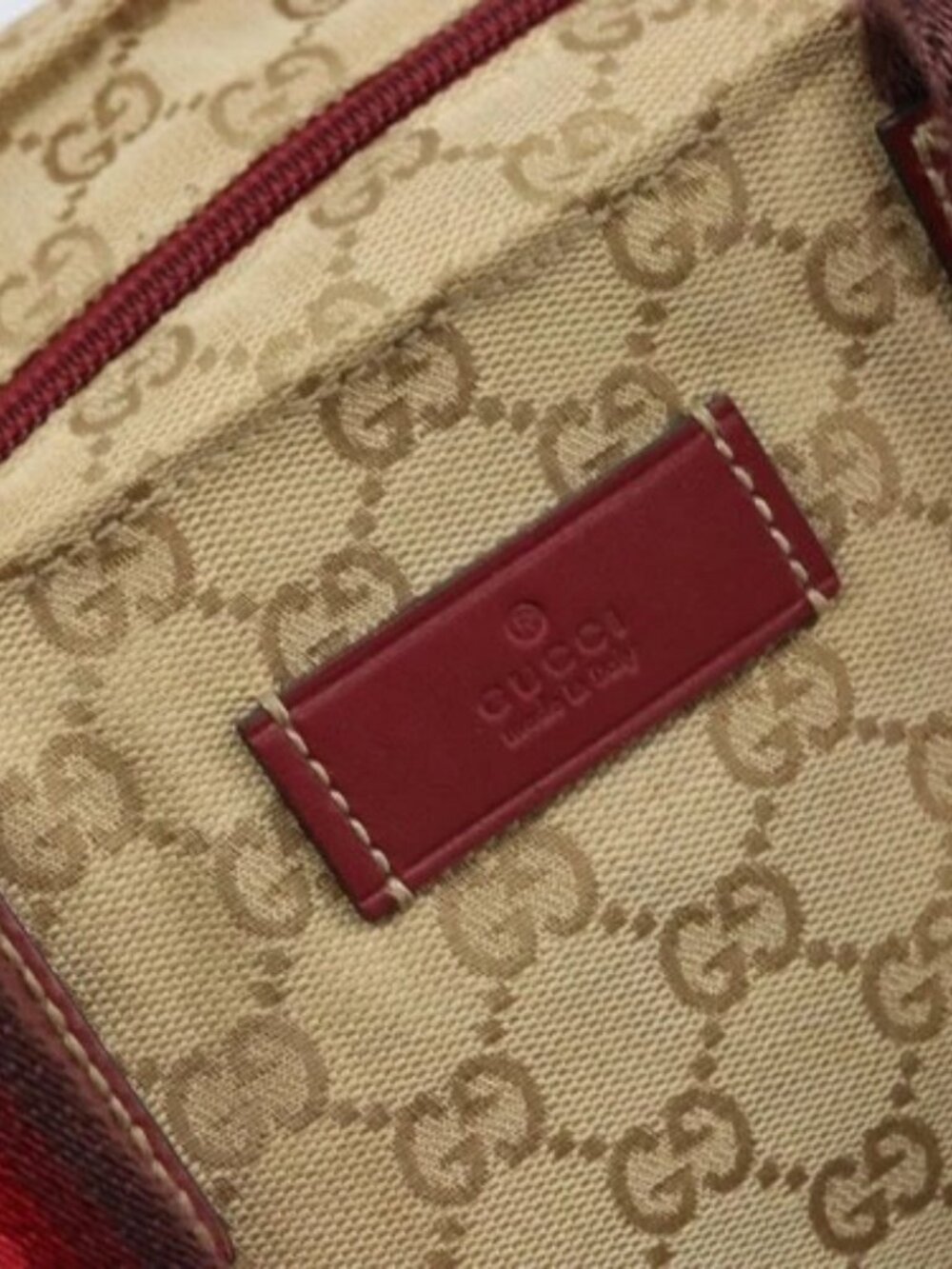 GUCCI GG Canvas Tote Bag Beige 131230 Auth SW2064 - Picture 13 of 16